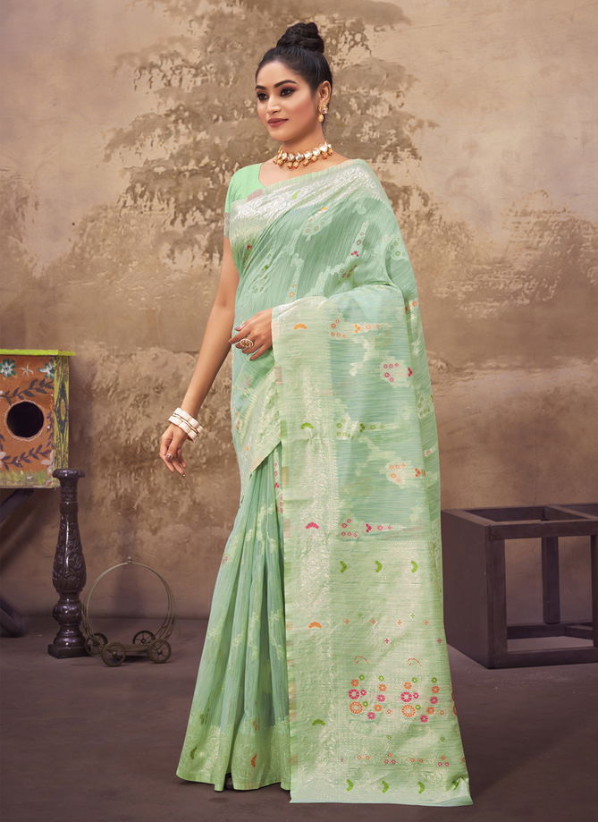 Sangam Shipra Festive Wear Wholesale Cotton Silk Saree Catalog